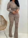 Ribbed Pants Set