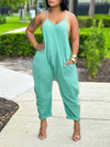 V-Neck Cami Jumpsuit