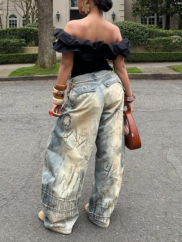 Vintage Wide-Leg Jeans