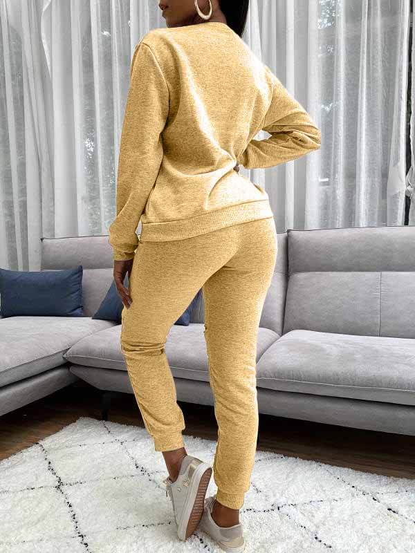 Morchique Zip Sweatshirt & Jogger Pants Set