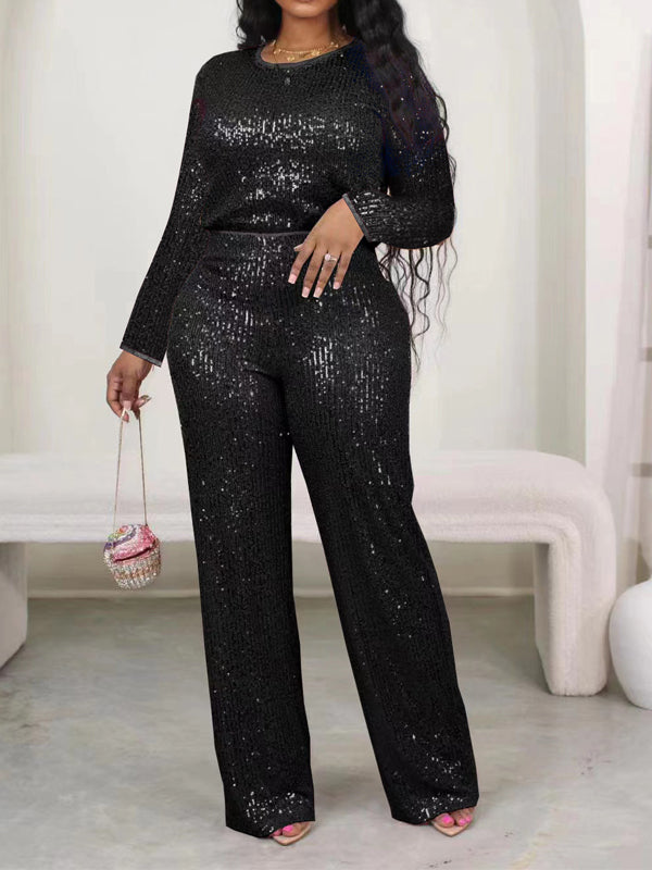 Morchique Sequin Two-Piece Set