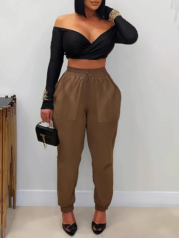 Solid Jogger Pants