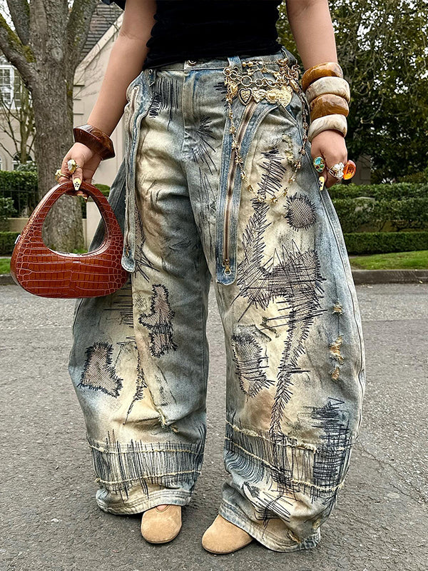 Vintage Wide-Leg Jeans