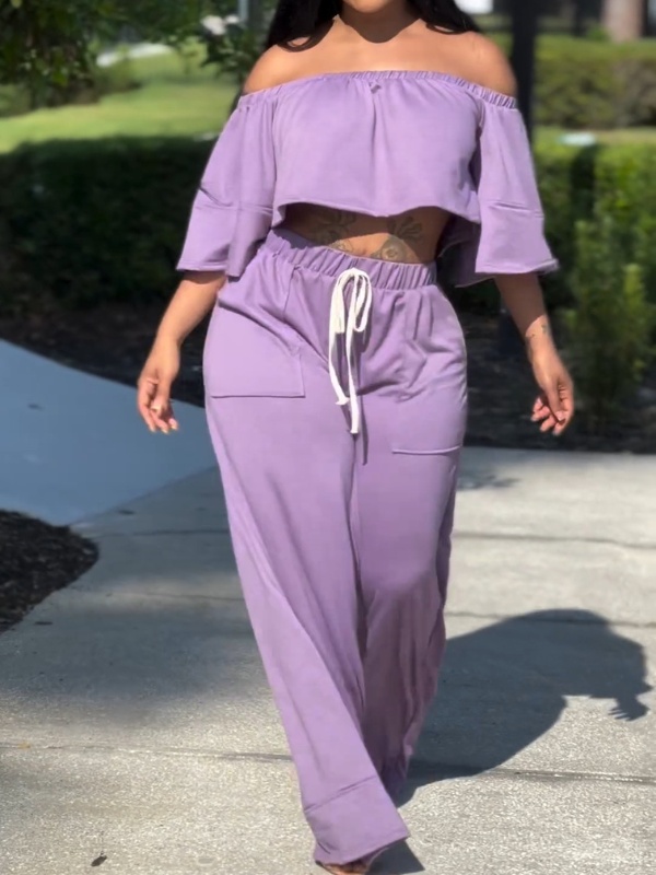 Morchique Off-Shoulder 2PC Set