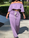 Off-Shoulder 2PC Set