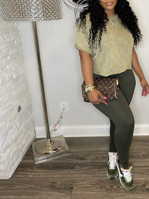 Morchique Printed Tee & Pants Set