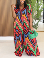 Printed Wide-Leg Jumpsuit