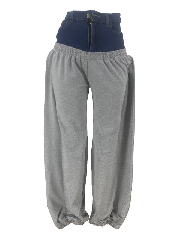 Morchique Denim Combo Pants