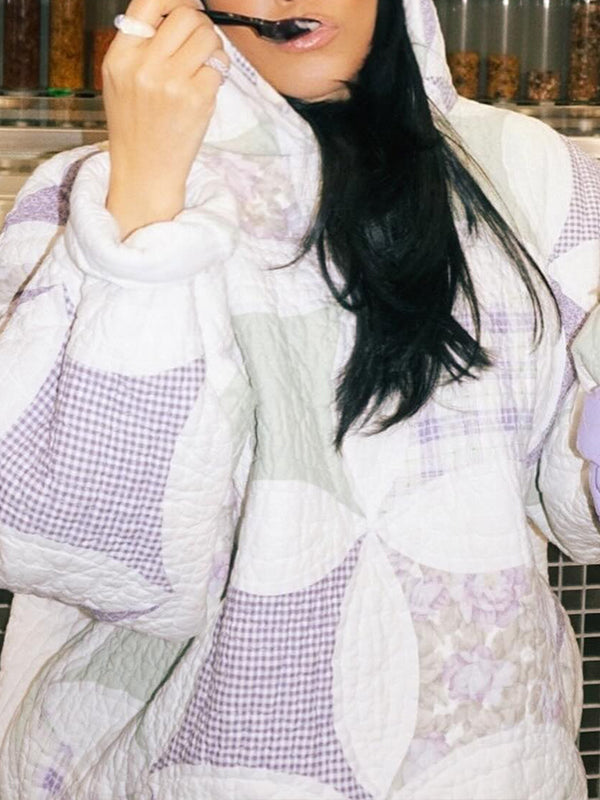 Printed Pullover Hoodie