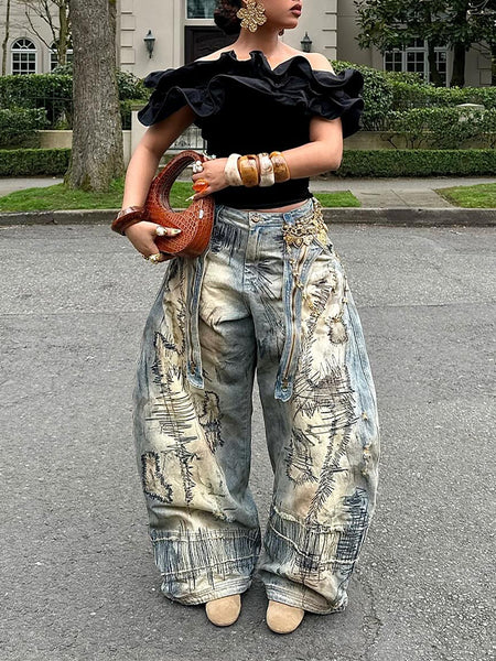 Vintage Wide-Leg Jeans