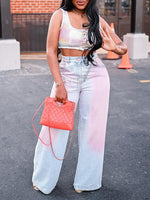 Ombre Denim Jeans