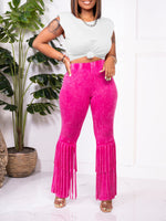 Tank Top & Fringe Pants Set