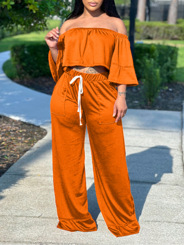 Morchique Off-Shoulder 2PC Set