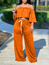 Off-Shoulder 2PC Set