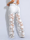 Lace Combo Pants