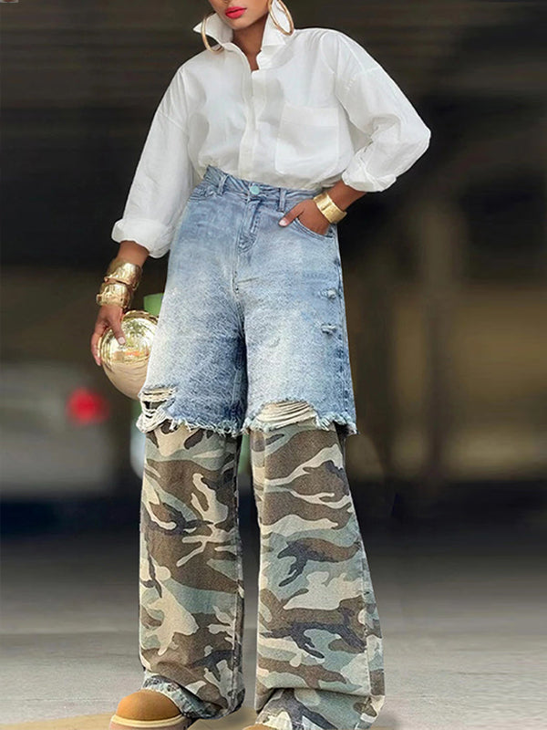 Camo Combo Jeans