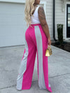 Two-Tone Combo Sweatpants