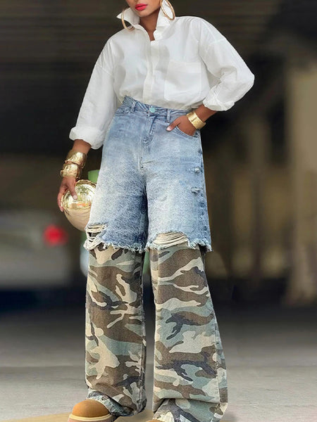 Camo Combo Jeans