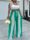 Two-Tone Combo Sweatpants