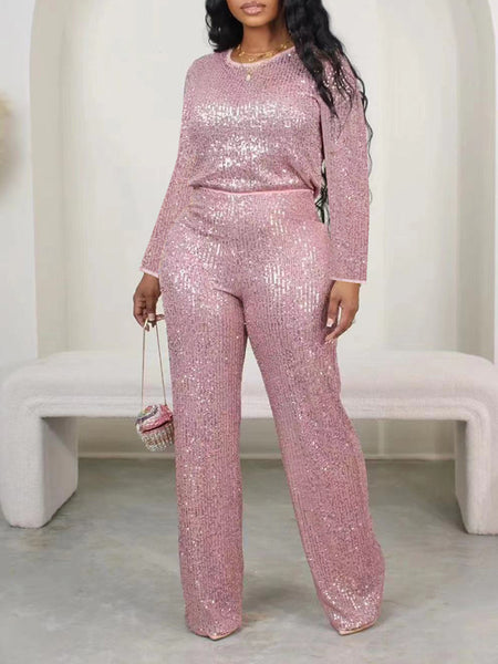 Morchique Sequin Two-Piece Set