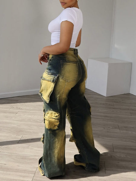 Morchique Vintage Cargo Jeans