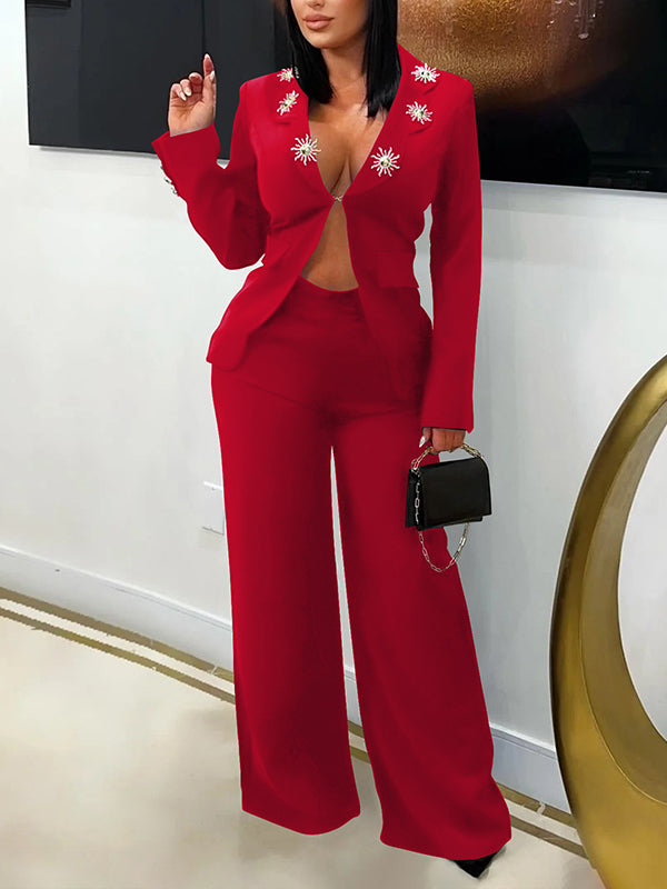 Sun Blazer & Pants Set