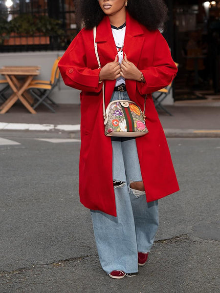 Double-Breasted Overcoat