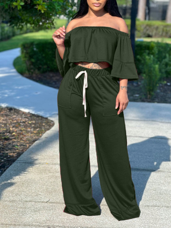 Morchique Off-Shoulder 2PC Set