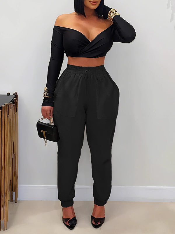 Solid Jogger Pants