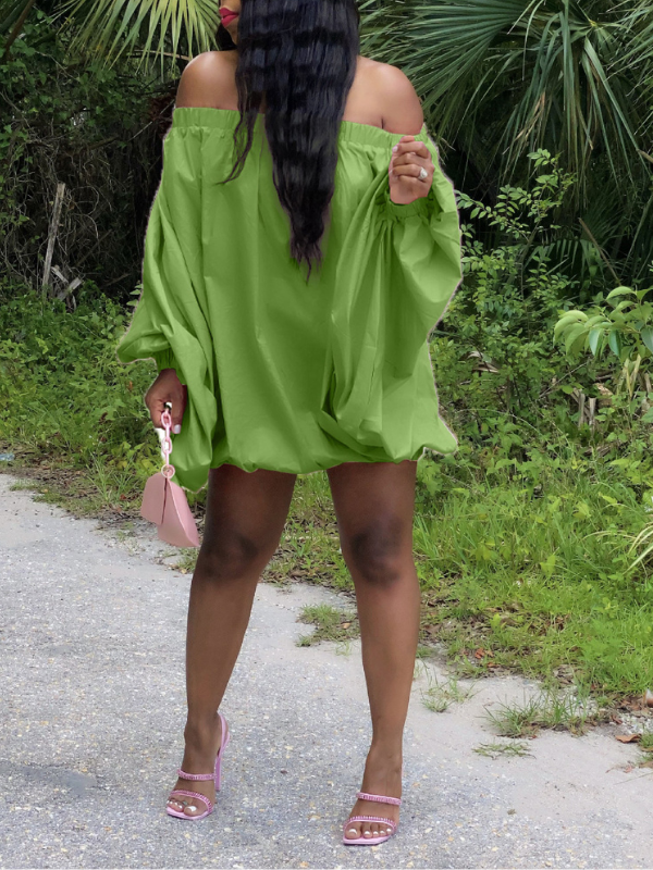 Morchique Off-Shoulder Parachute Dress