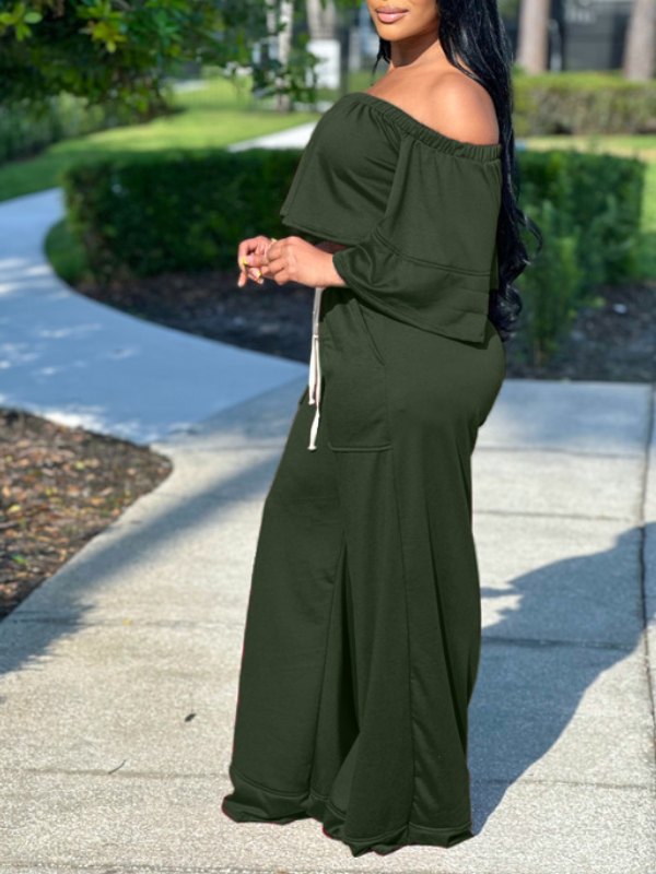 Morchique Off-Shoulder 2PC Set