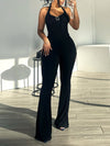 Halter Cutout Jumpsuit