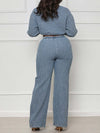 Denim Shirt & Pants Set--Clearance