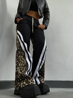 Leopard Combo Sweatpants