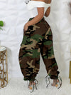 Camo Drawstring Pants