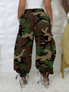 Camo Drawstring Pants