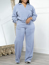 Polo Sweatshirt & Pants Set