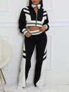 Two-Tone Jacket & Pants Set