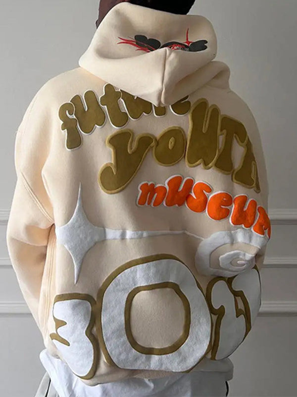 Printed Pullover Hoodie