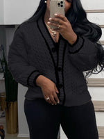 Knit Combo Coat