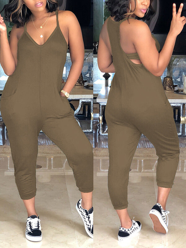 Cami Jumpsuit with Pockets