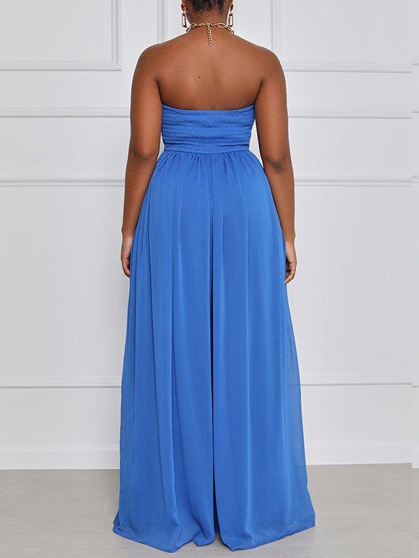 Morchique Bandeau Wide-Leg Jumpsuit