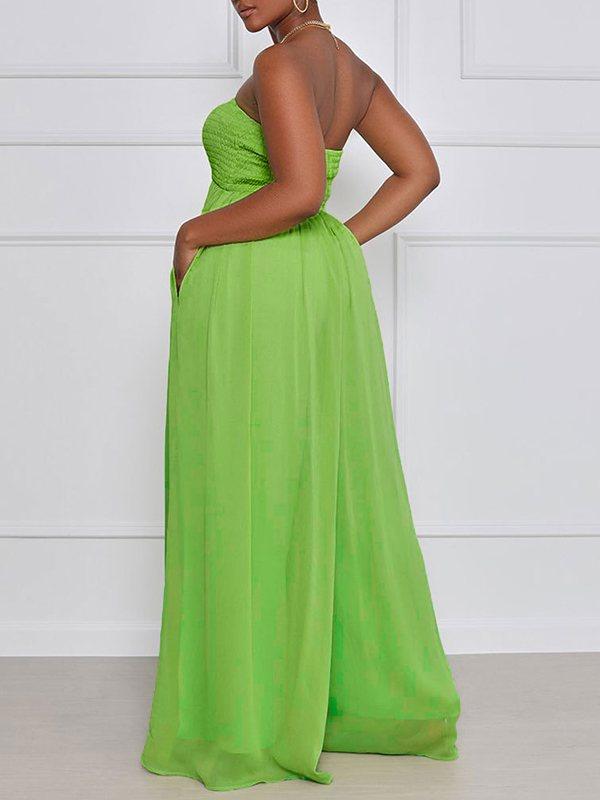 Morchique Bandeau Wide-Leg Jumpsuit