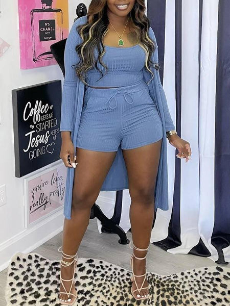 Morchique Ribbed 3PC Set
