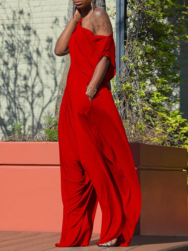 Morchique Boat-Neck Tee & Slouchy Pants Set