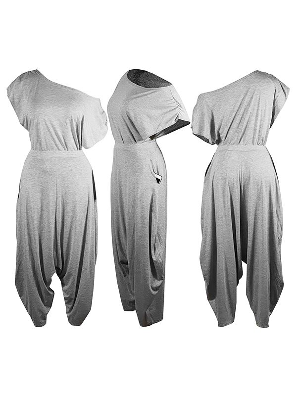 Morchique Boat-Neck Tee & Slouchy Pants Set