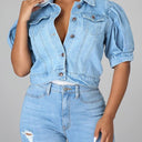  Light Wash Blue