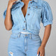  Light Wash Blue