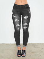 Distressed Skinny Jeans