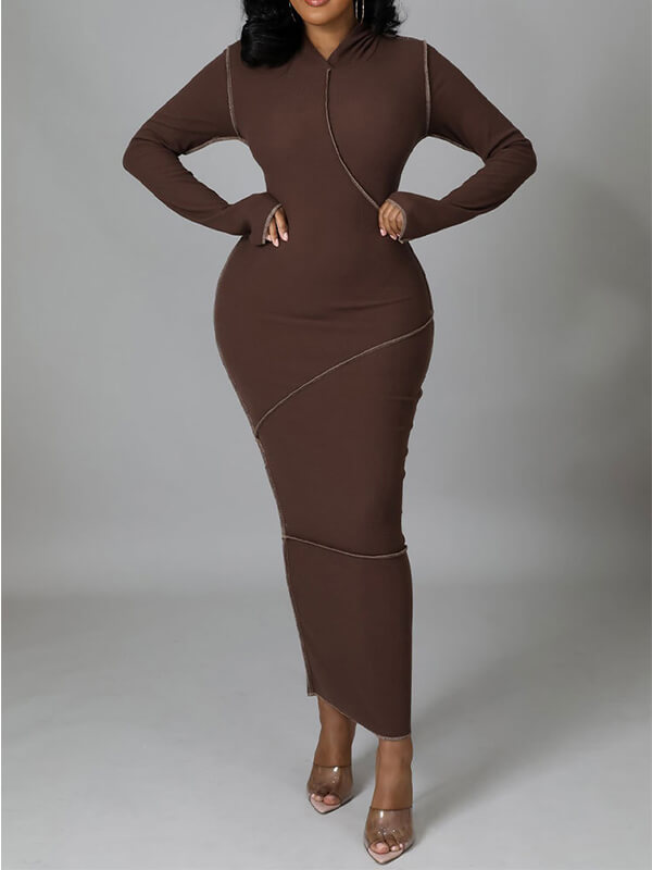 Morchique Inside-Out Hooded Dress